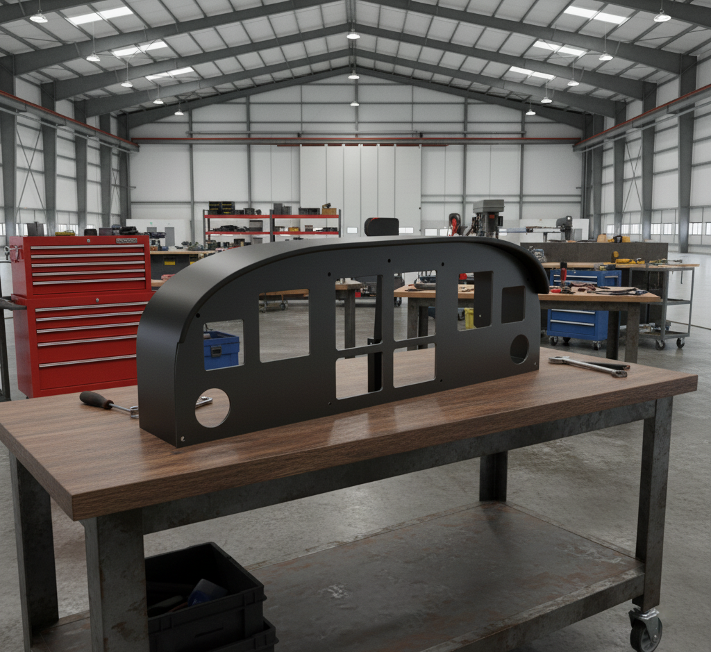 Hard anodized aluminum avionics panel surface